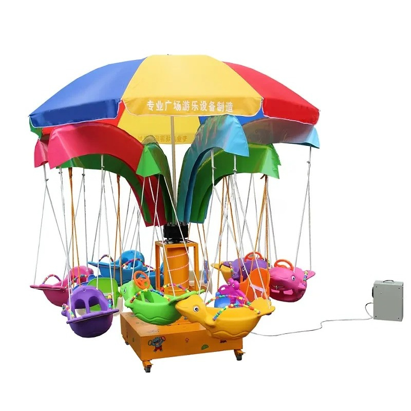 Outdoor Furniture In Sale - 激安販売中！遊園地乗り物 馬メリーゴーランド キッズクレードルスイング ミュージカルカルーセル 電動ベビースイング 販売中