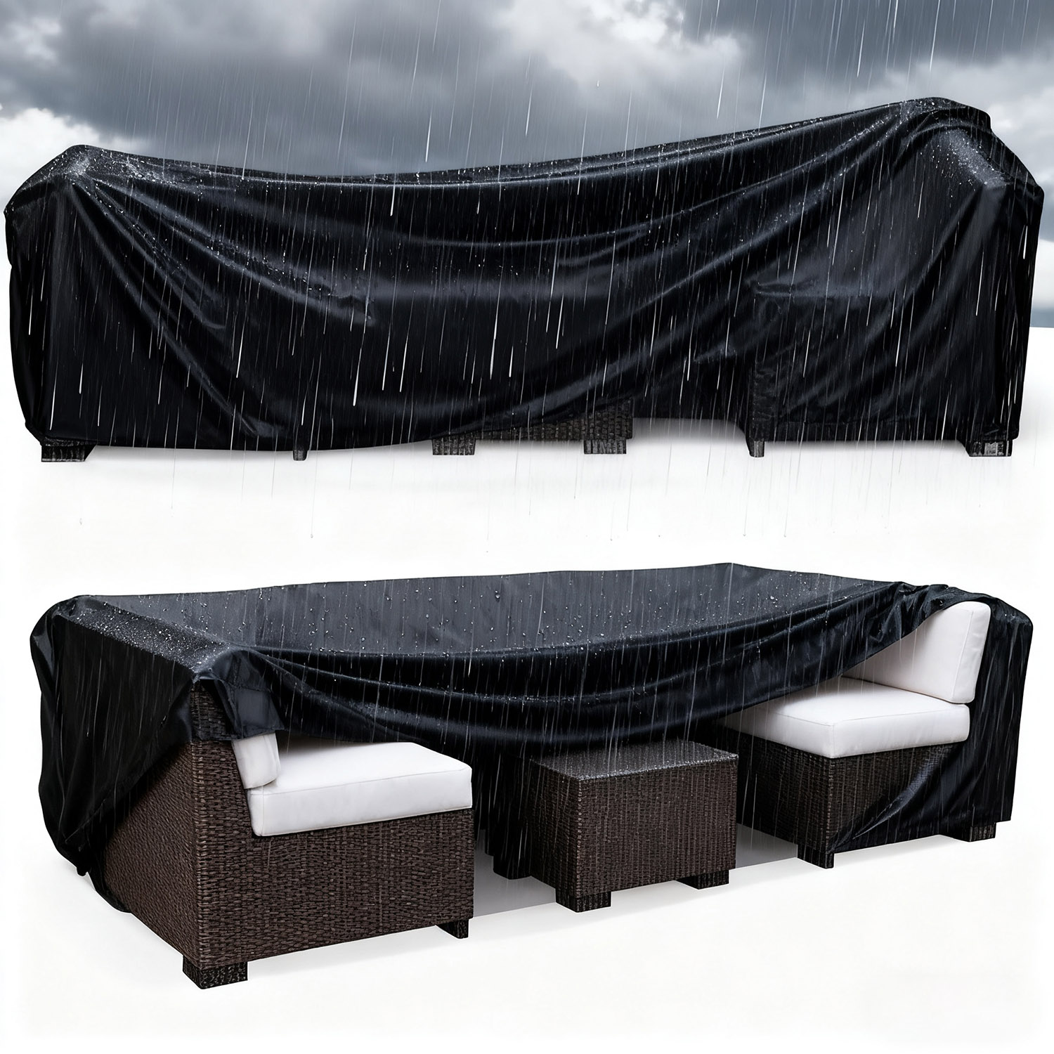 Outdoor Furniture Manufacturer - 様々なサイズの屋外パティオ家具カバー、ガーデンとパティオセットカバー、パティオ、芝生、裏庭にオールシーズン対応