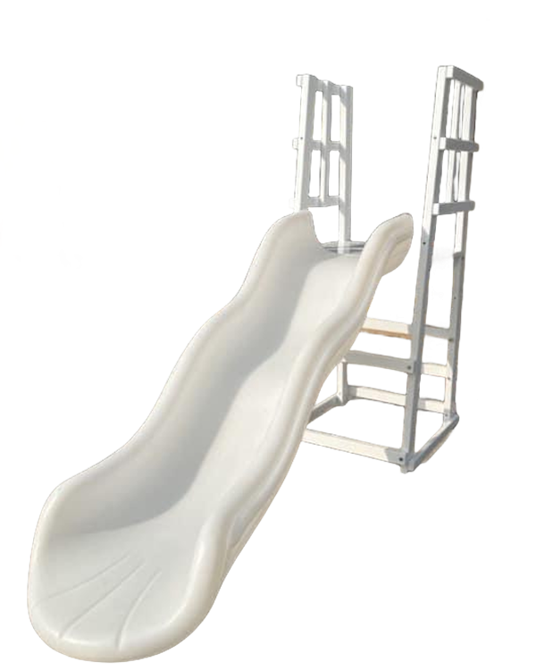 Outdoor Furniture In Sale - 激安セール！白いダブル滑り台 室内/屋外兼用 ソフトプレイ プラスチック製滑り台 子供用 幼稚園用