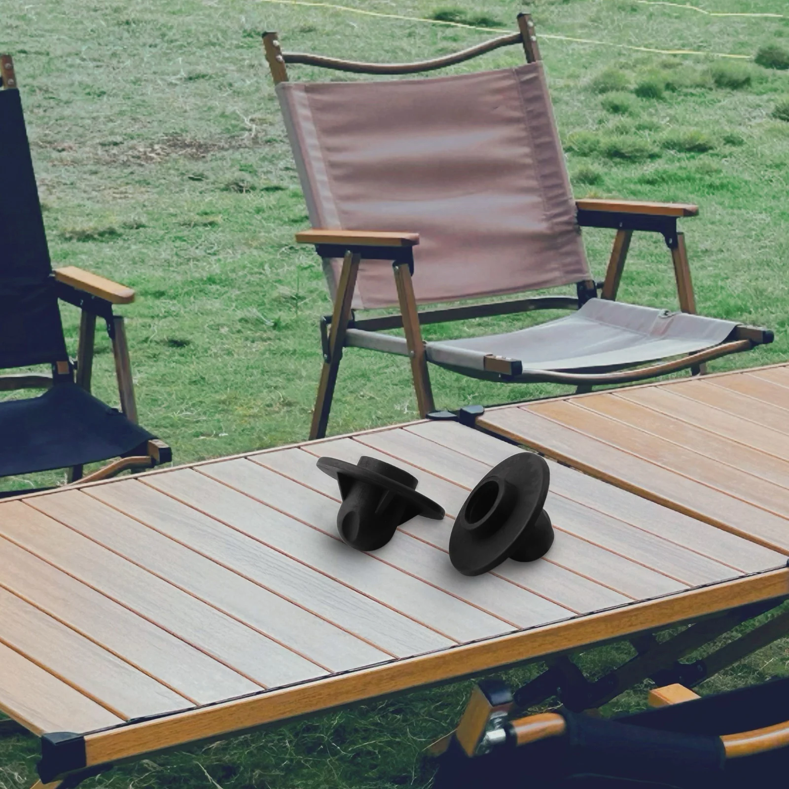 真新しい実用的な高品質椅子フットキャップキャンプ用黒家具素材 - Outdoor Furniture Brands のレビューと価格