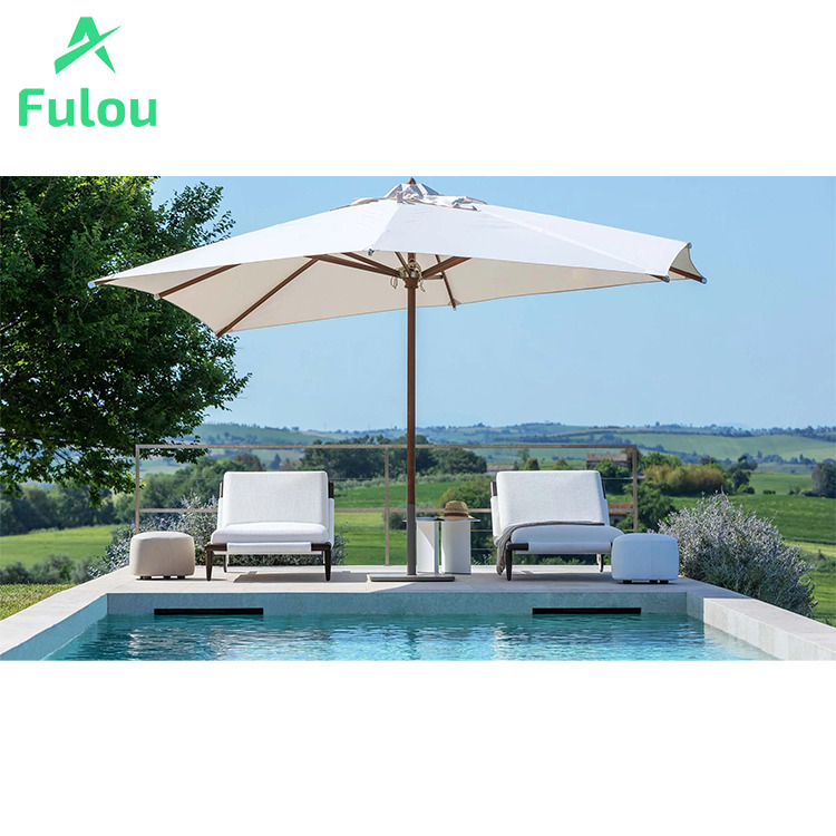 モダンなアルミ製サンラウンジャー、UV耐性、防水生地、速乾性 - Outdoor Furniture Quick Dry のレビューと価格