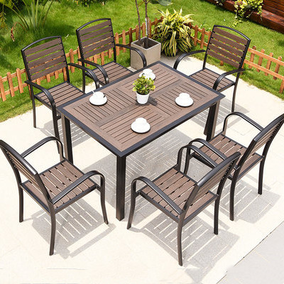 ホット販売モダンなデザインの防水屋外家具プラスチック木製パテ - Outdoor Furniture In Sale のレビューと価格