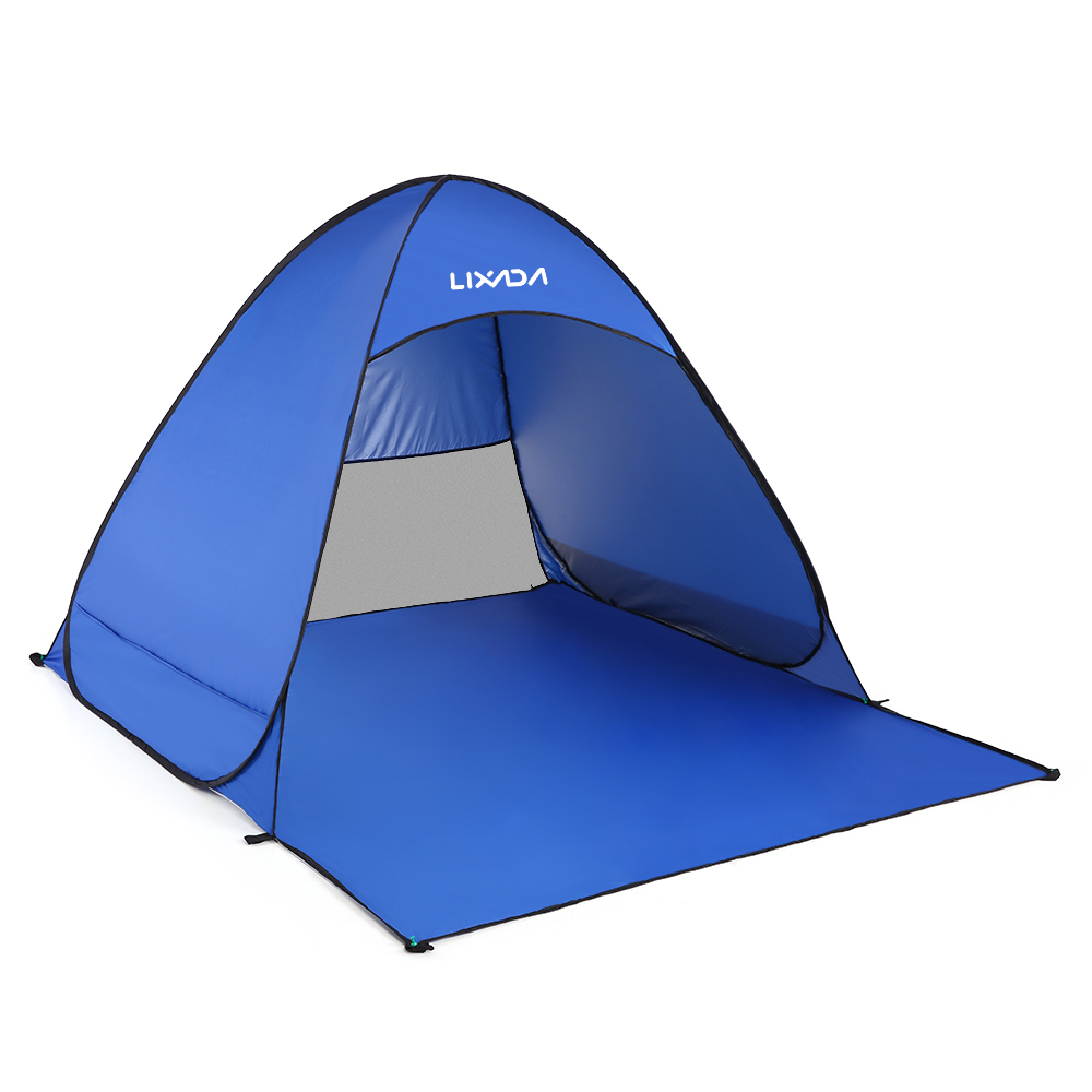 Lixada-自動インスタントポップアップビーチテント、軽量 - Gazebo Pop Up のレビューと価格