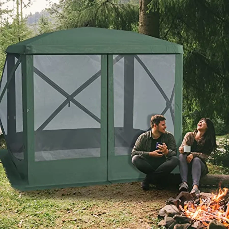 ポップアップキャンプ用ガゼボSNシェルターテント、一人用簡単 - Gazebo Pop Up のレビューと価格