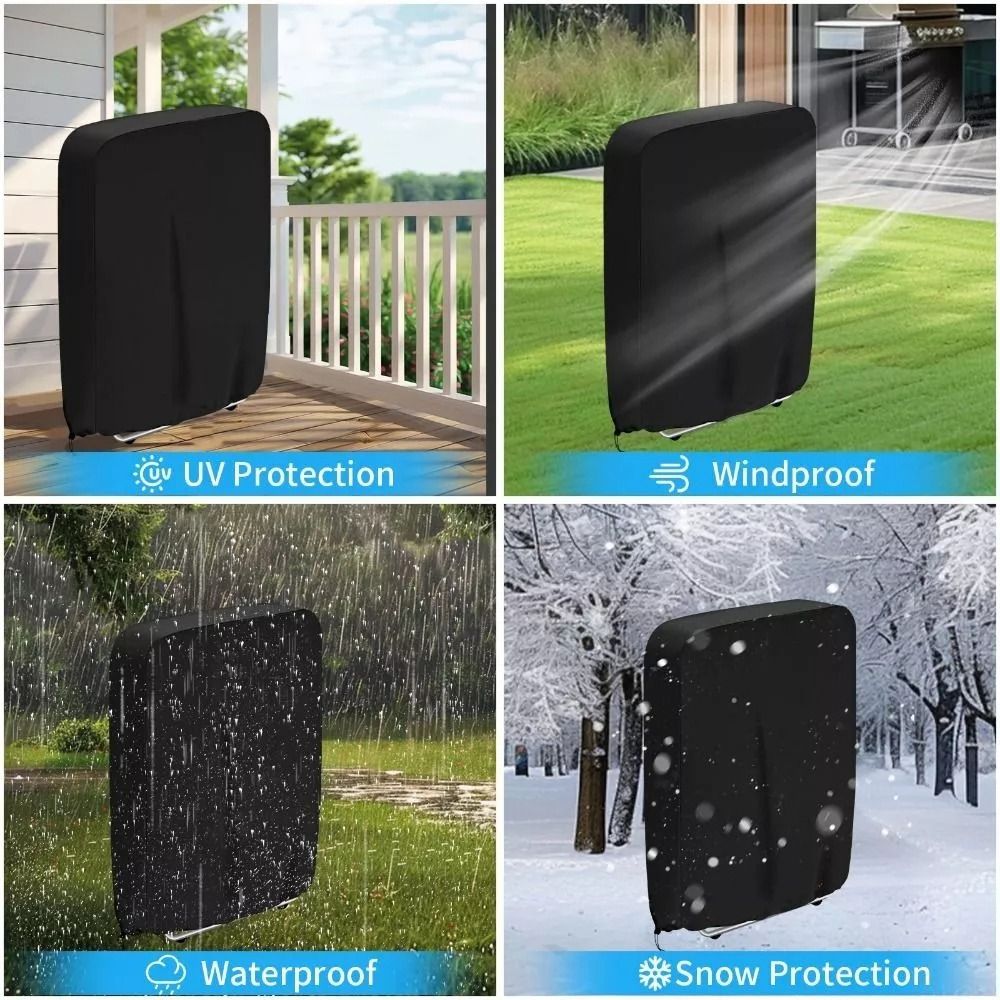 ガーデン/屋外折りたたみ椅子カバー、ブラック防水&UV耐性、 - Outdoor Furniture Patio のレビューと価格