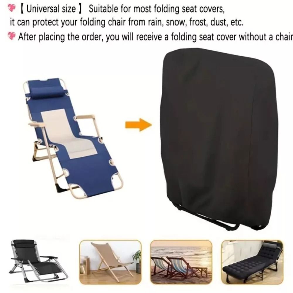 ガーデン/屋外折りたたみ椅子カバー、ブラック防水&UV耐性、 - Outdoor Furniture Patio のレビューと価格
