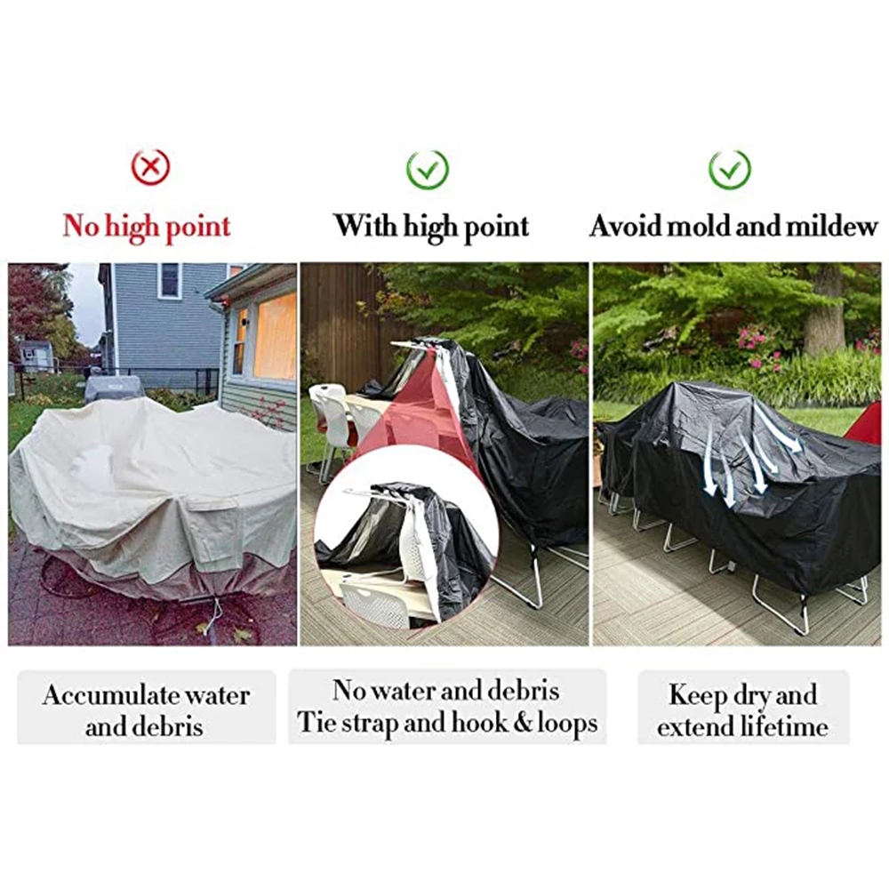 屋外家具カバー防水雨雪防塵防風抗 UV オックスフォード生地 - Outdoor Furniture Manufacturer のレビューと価格