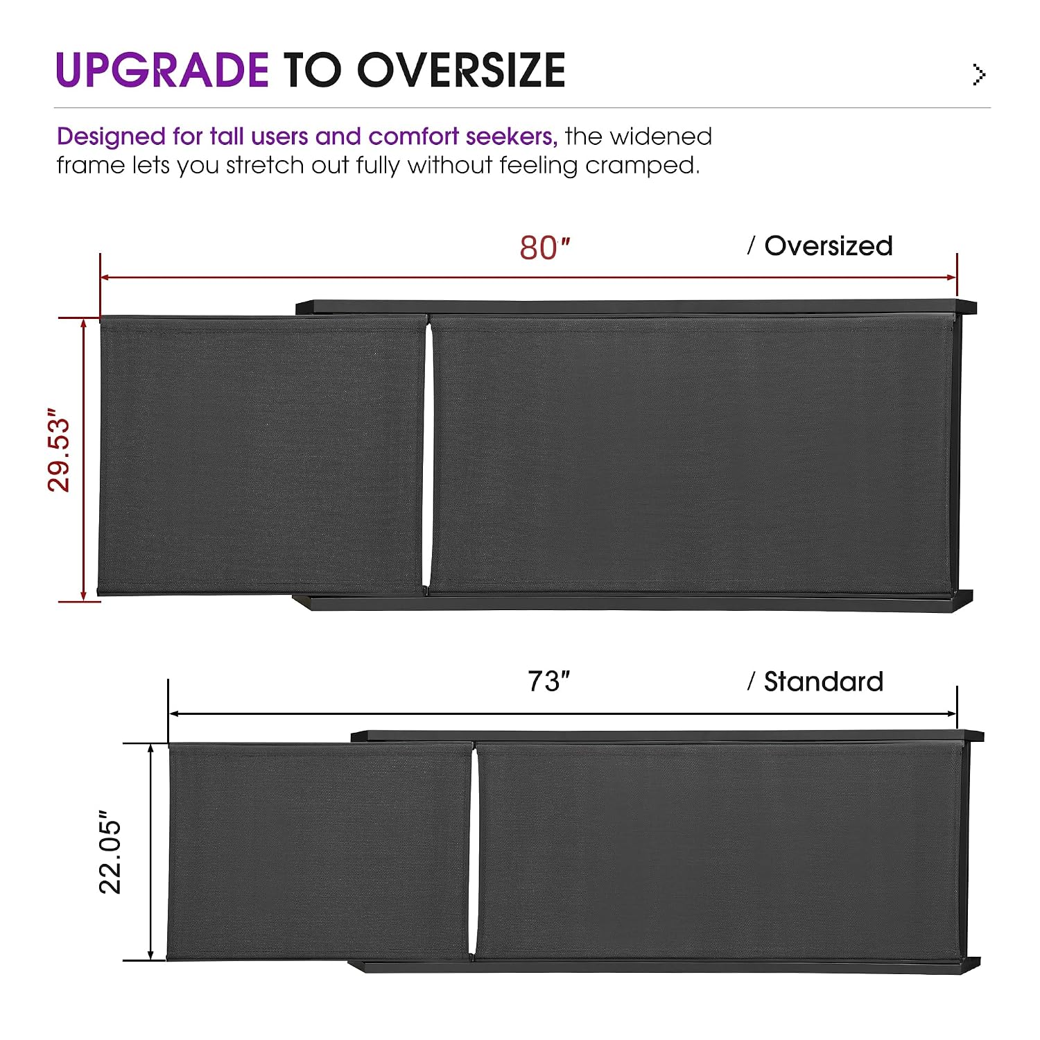 ワイドパティオラウンジチェア2脚セット、サイドテーブル付き、 - Outdoor Furniture Quick Dry のレビューと価格