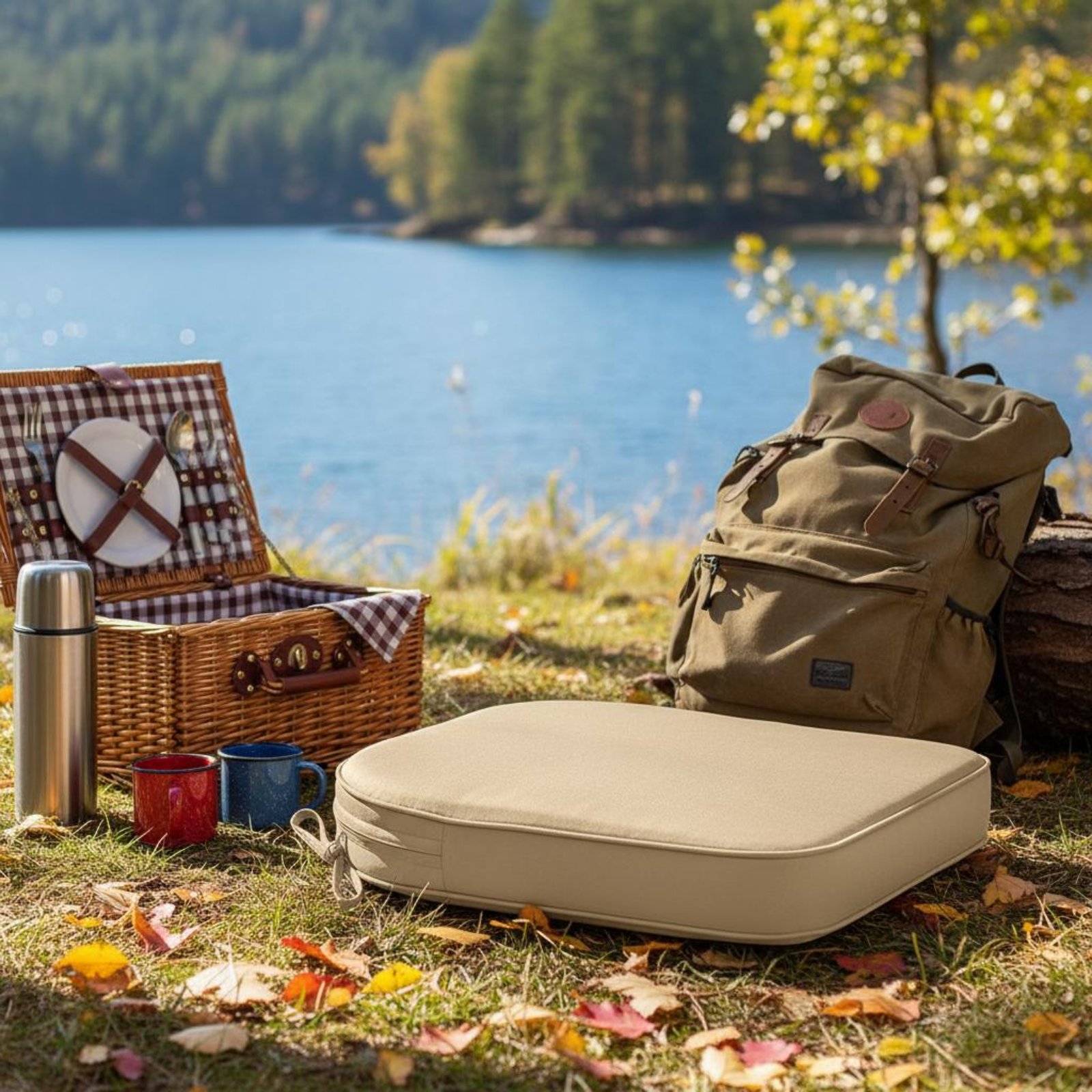 防水パティオシートパッド サポート力のあるしっかりとしたフォ - Outdoor Furniture Patio のレビューと価格