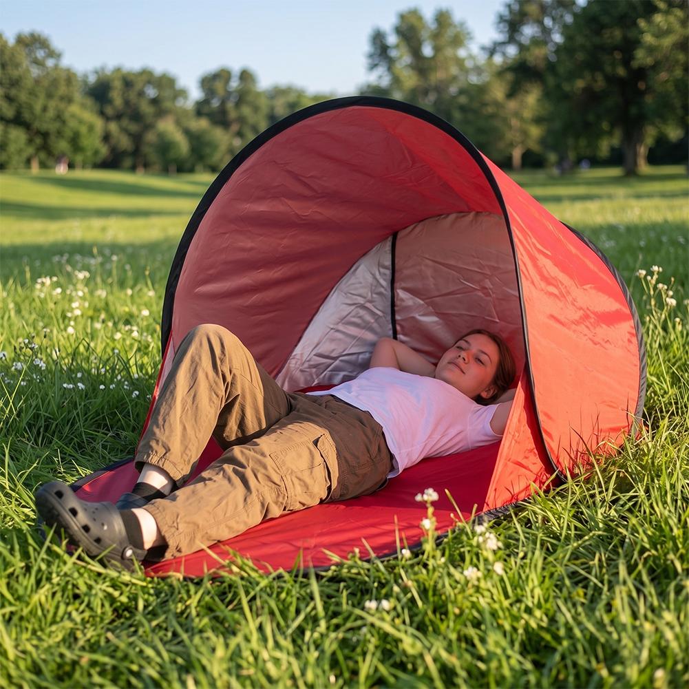 ポップアップビーチテント UPF50+ UV保護 シルバーコ - Gazebo Pop Up のレビューと価格