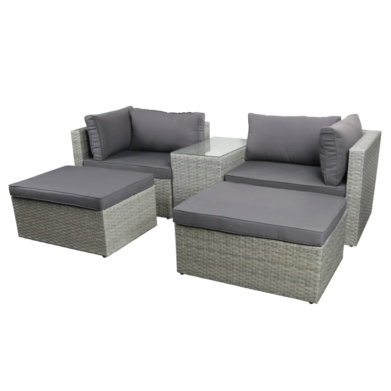 ホットセール パティオガーデン家具 4人掛けまたは5人掛け  - Outdoor Furniture In Sale のレビューと価格