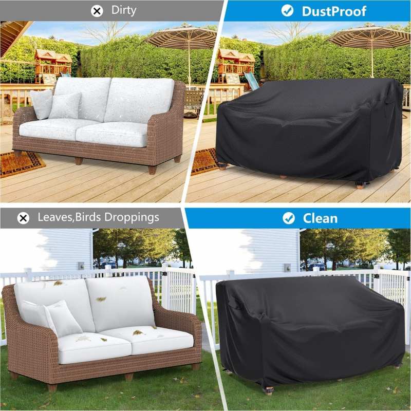 1個の屋外家具カバー、210Dパティオソファカバー、家庭用保 - Outdoor Furniture Manufacturer のレビューと価格