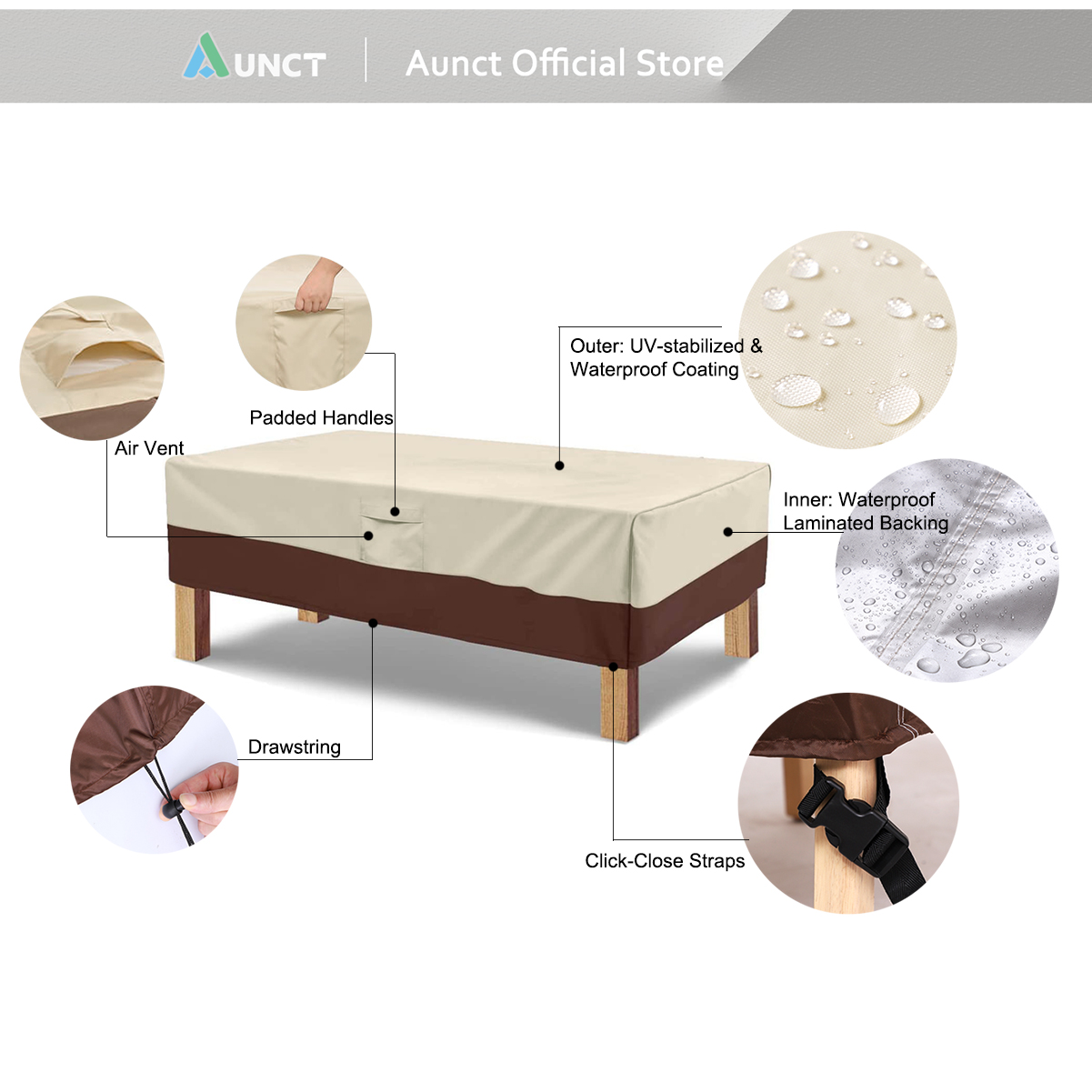 420D ヘビーデューティ屋外ガーデン家具カバーソファテーブ - Outdoor Furniture Manufacturer のレビューと価格