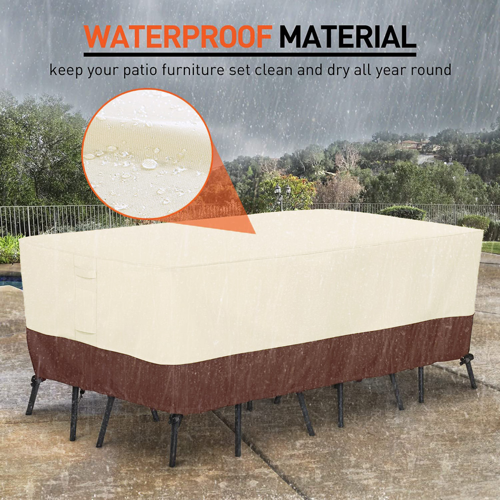 420D ヘビーデューティ屋外ガーデン家具カバーソファテーブ - Outdoor Furniture Manufacturer のレビューと価格