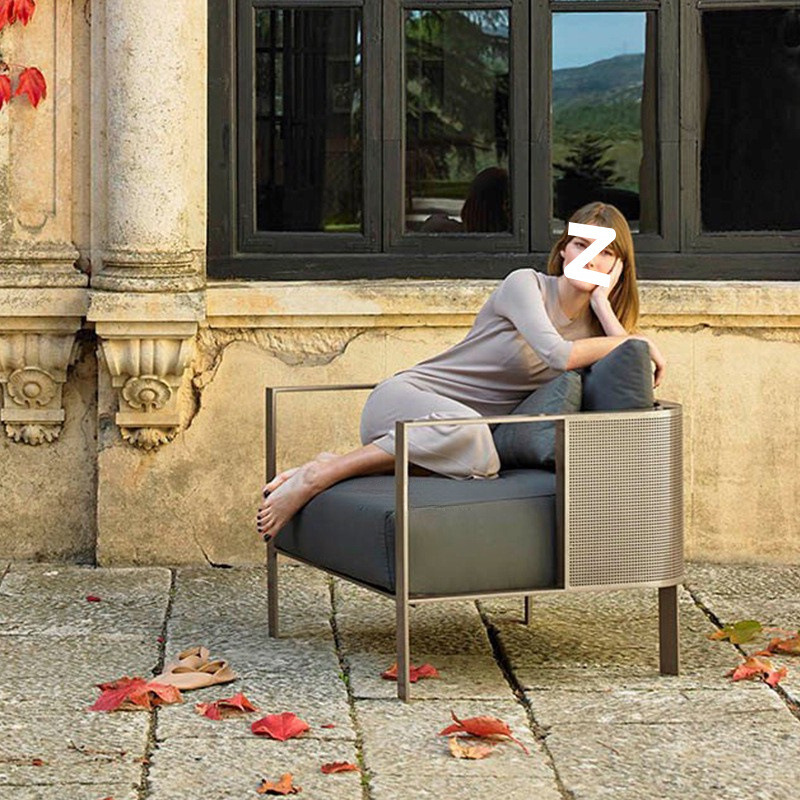 屋外ステンレス製ソファテーブルと椅子 防水 ホテル屋外テラス - Outdoor Furniture In Sale のレビューと価格