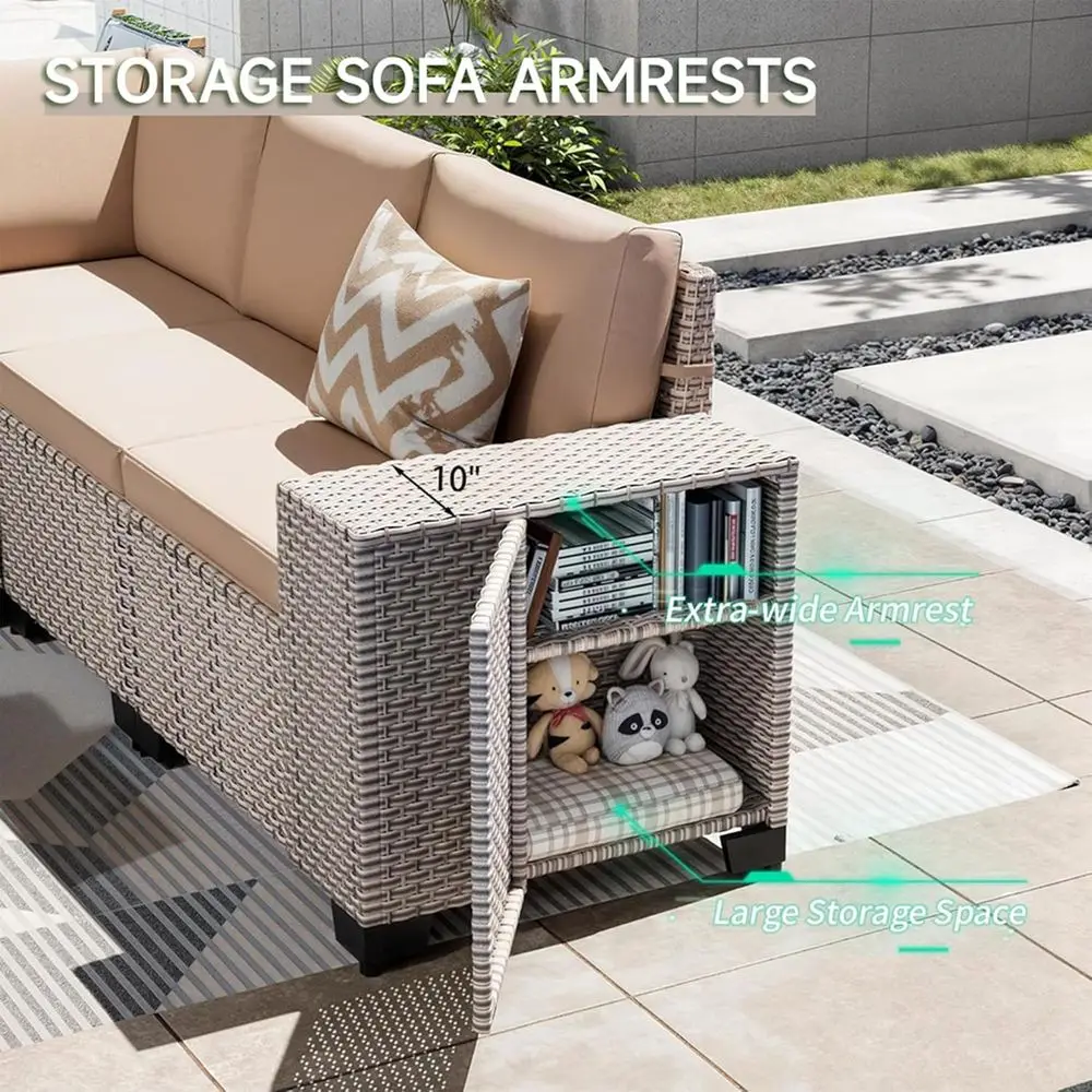 7点セットの屋外パティオ家具セット（ファイヤーピット、セクシ - Outdoor Furniture Fire Pit のレビューと価格