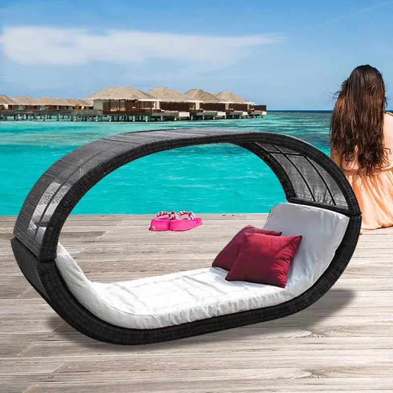 バリ島、タイのホテルのプール、ビーチ、屋外用の籐製家具、丸型 - Outdoor Furniture Thailand のレビューと価格