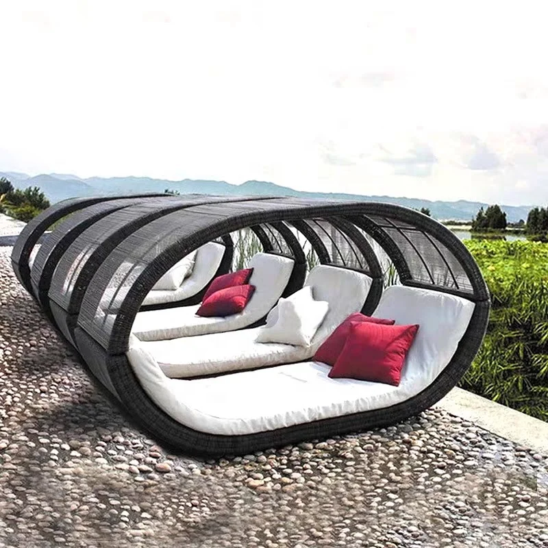 バリ島、タイのホテルのプール、ビーチ、屋外用の籐製家具、丸型 - Outdoor Furniture Thailand のレビューと価格