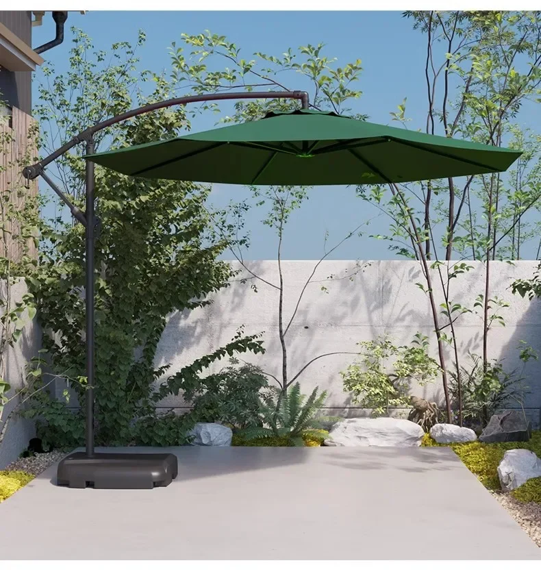 モダンメタル屋外ガーデンパラソル、ホットセール、パティオカン - Outdoor Furniture In Sale のレビューと価格