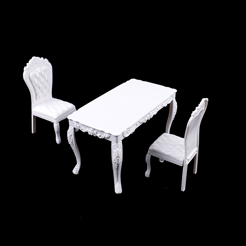ドールハウス 1:6 キッチン家具 ダイニングテーブル 椅子 - Bistro Table Set のレビューと価格