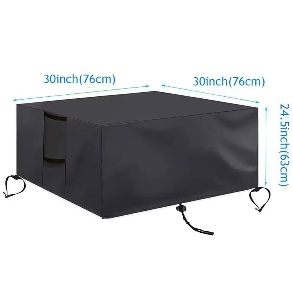 保護ガーデンファイヤーピットカバー ビッグLパティオヒーター - Outdoor Furniture Fire Pit のレビューと価格