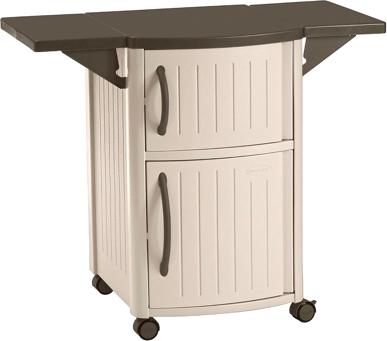屋外グリル用準備台テーブル（収納付き）、裏庭パティオ用BBQ - Outdoor Furniture Patio のレビューと価格