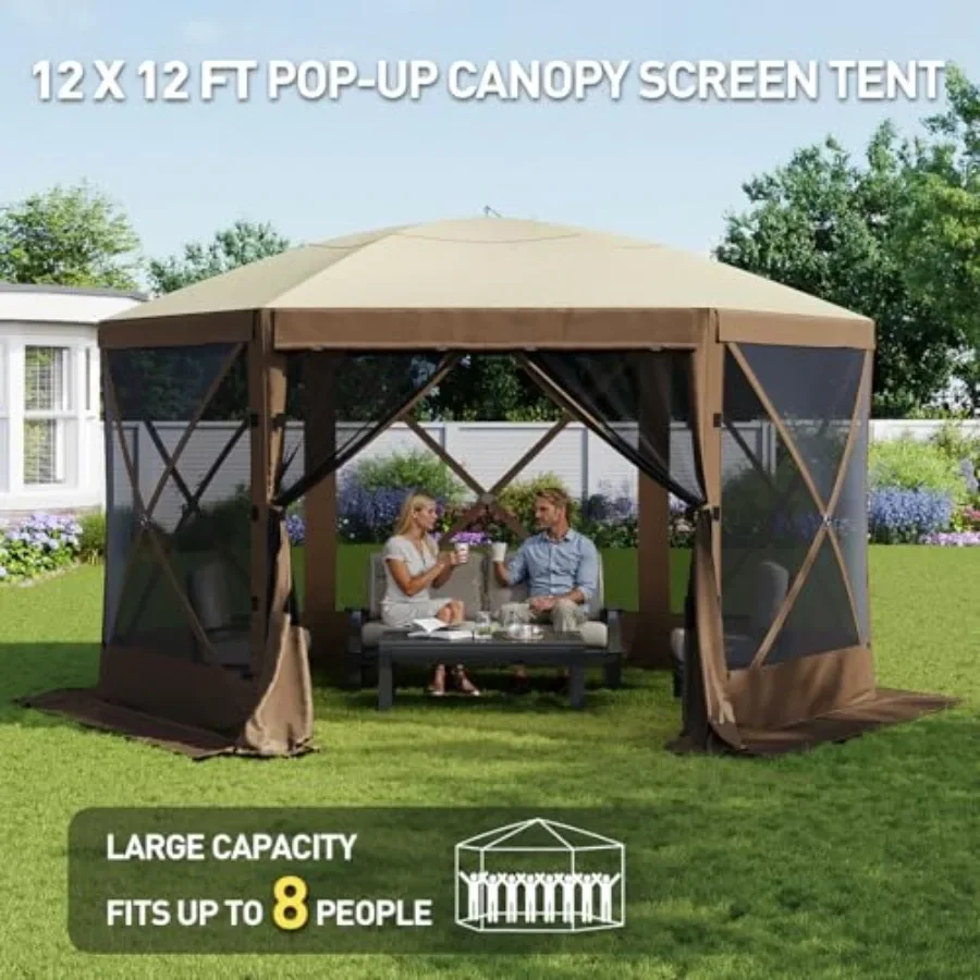 ポップアップテント 6面ポップアップガゼボ SNテント メッ - Gazebo Pop Up のレビューと価格