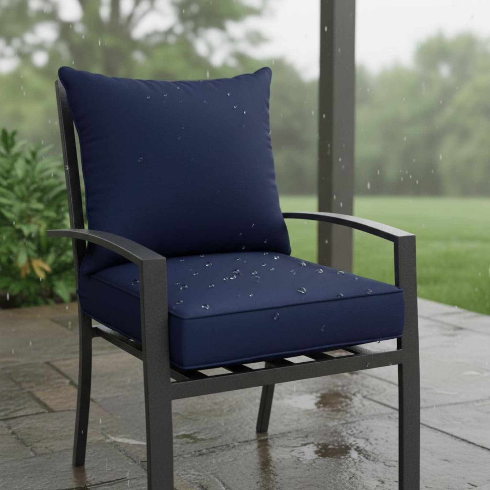 パティオチェアパッド 隠し留め具付き パティオチェアパッドセ - Outdoor Furniture Patio のレビューと価格