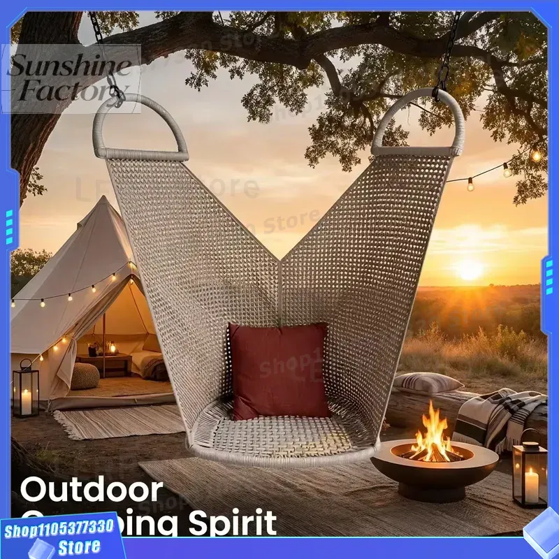 ポータブル透明地中海風ポリエステルエッグチェアスイングハンモ - Outdoor Furniture Quick Dry のレビューと価格