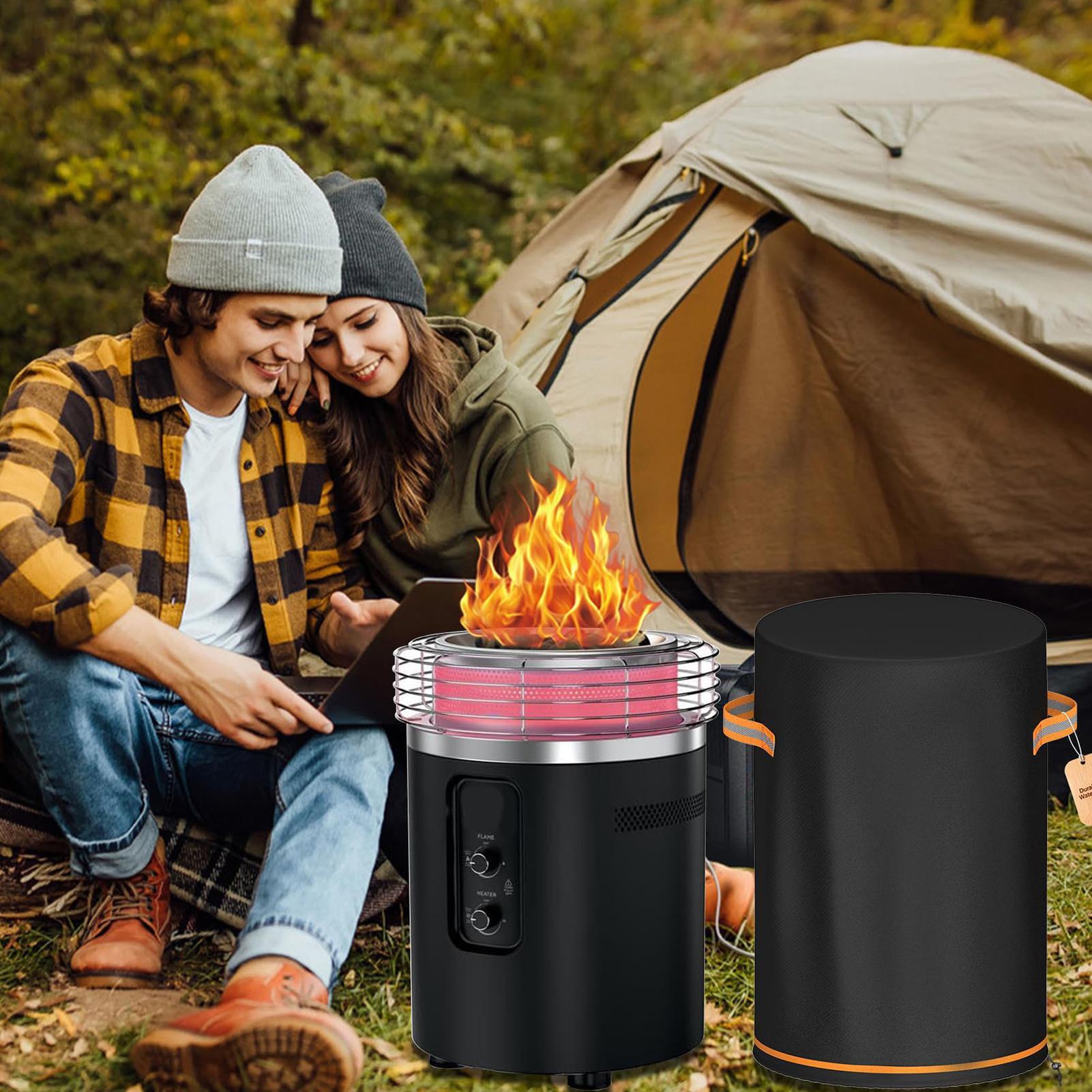 ファイヤーピットコラムカバー高耐久防水屋外家具プロテクターフ - Outdoor Furniture Fire Pit のレビューと価格