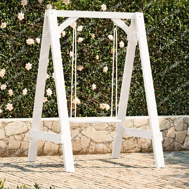 木製屋外スイング、モダンな屋外家具、バルコニー、庭、パティオ - Outdoor Furniture In Sale のレビューと価格